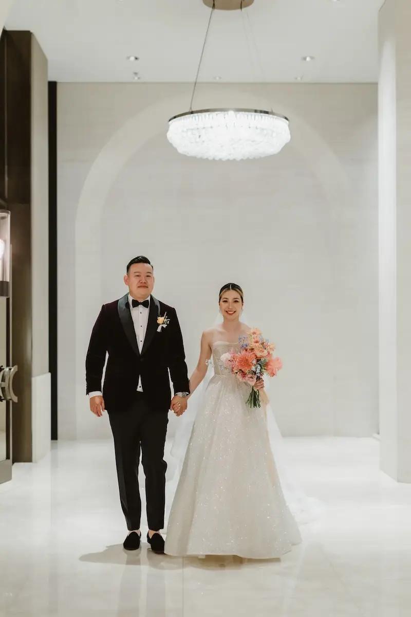 Cici Wears 2 Sparkle Berta Wedding Dresses Image