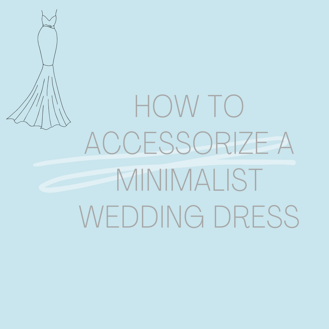 How To Accessorize a Minimalist Wedding Dress. Desktop Image