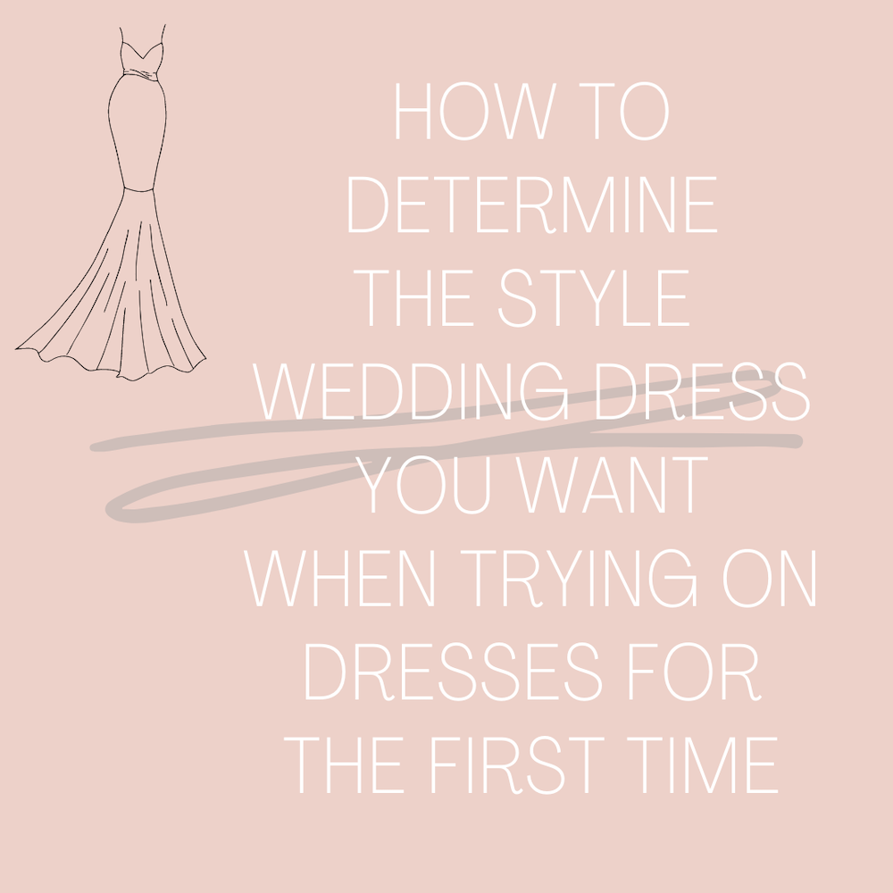 How To Determine What Style Wedding Dress You Want When Trying On Dresses For The First Time. Desktop Image