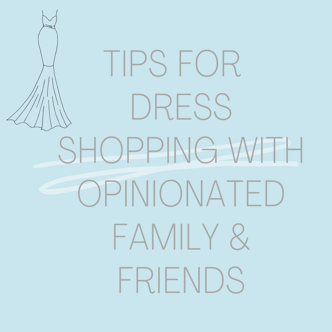 Tips For Wedding Dress Shopping With Opinionated Family &amp; Friends. Desktop Image