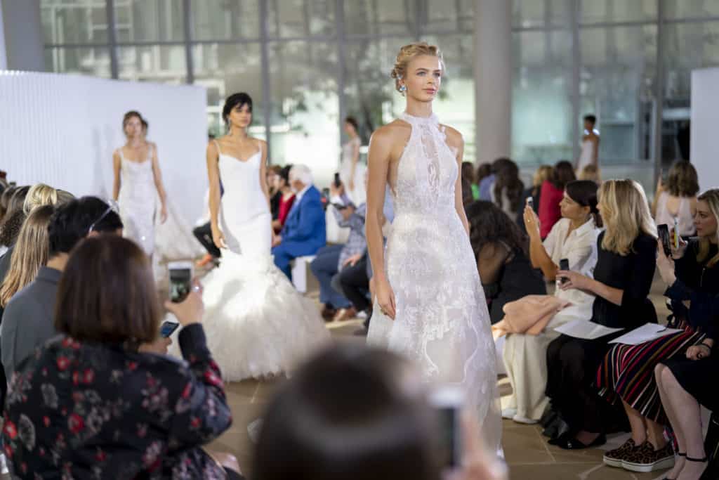Ines Di Santo On The Runway of New York Bridal Fashion Week. Desktop Image