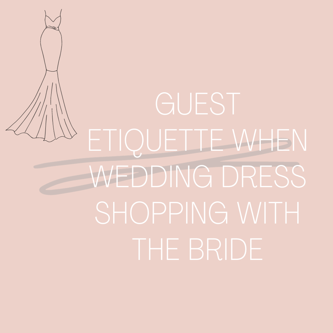 Guest Etiquette When Wedding Dress Shopping With The Bride. Mobile Image
