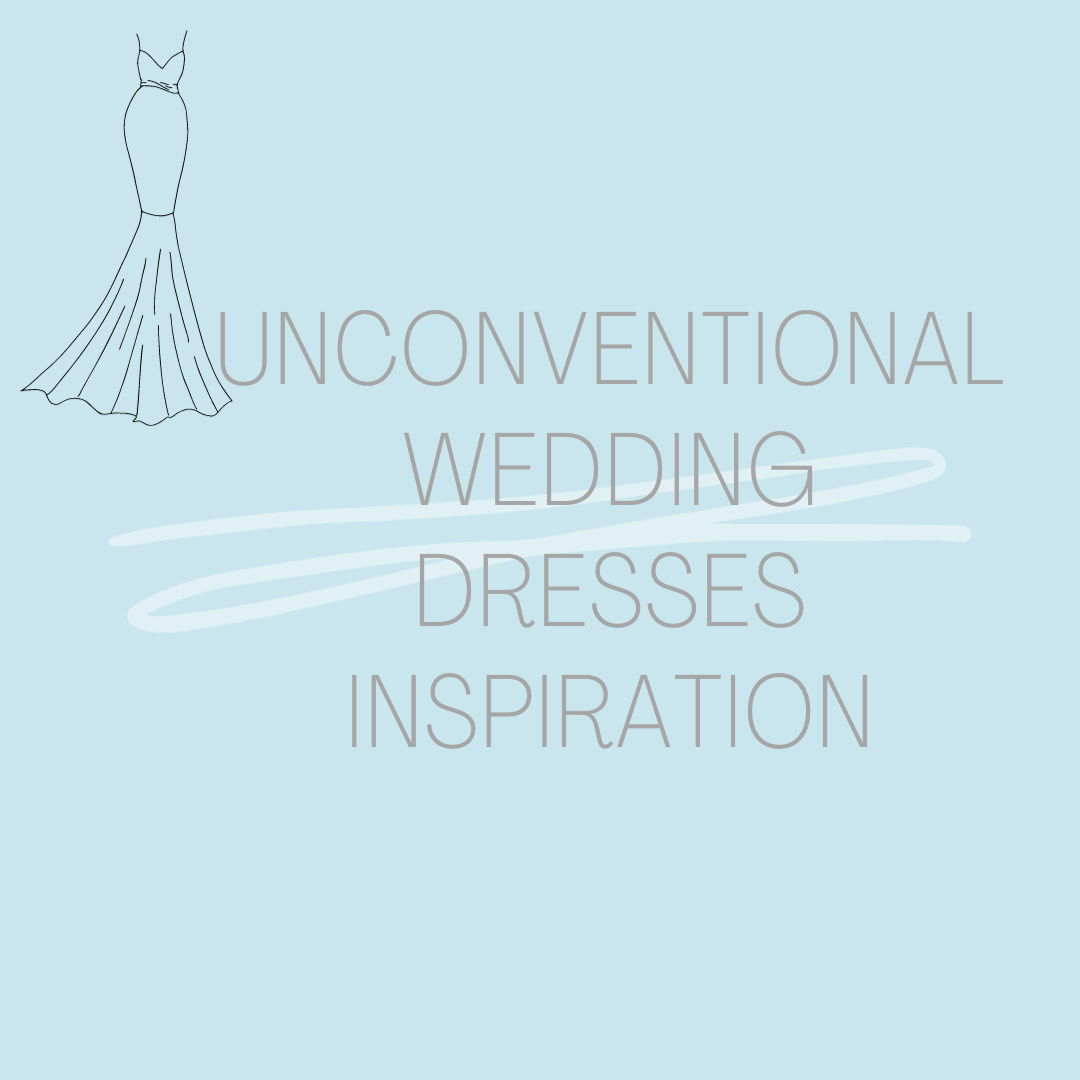 Unconventional Wedding Dress Inspiration. Mobile Image